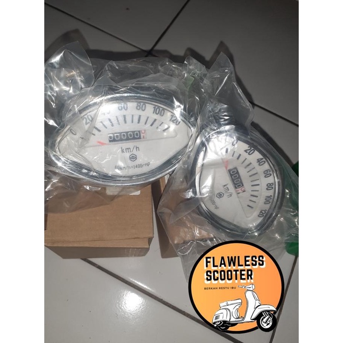 ORIGINAL - Speedometer spidometer spido vespa super sprint VBB
