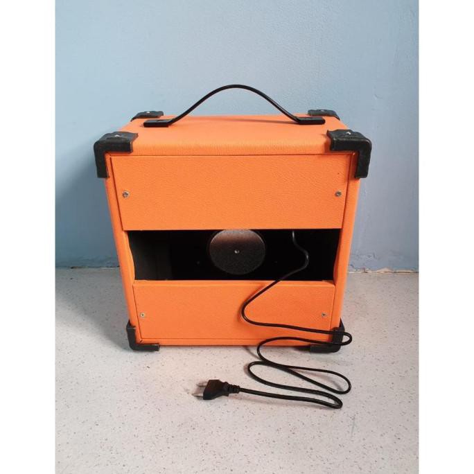 Ampli Gitar Bass Merk Oranye 8 Inch Jakarta Murah Ada Distorsi Amply