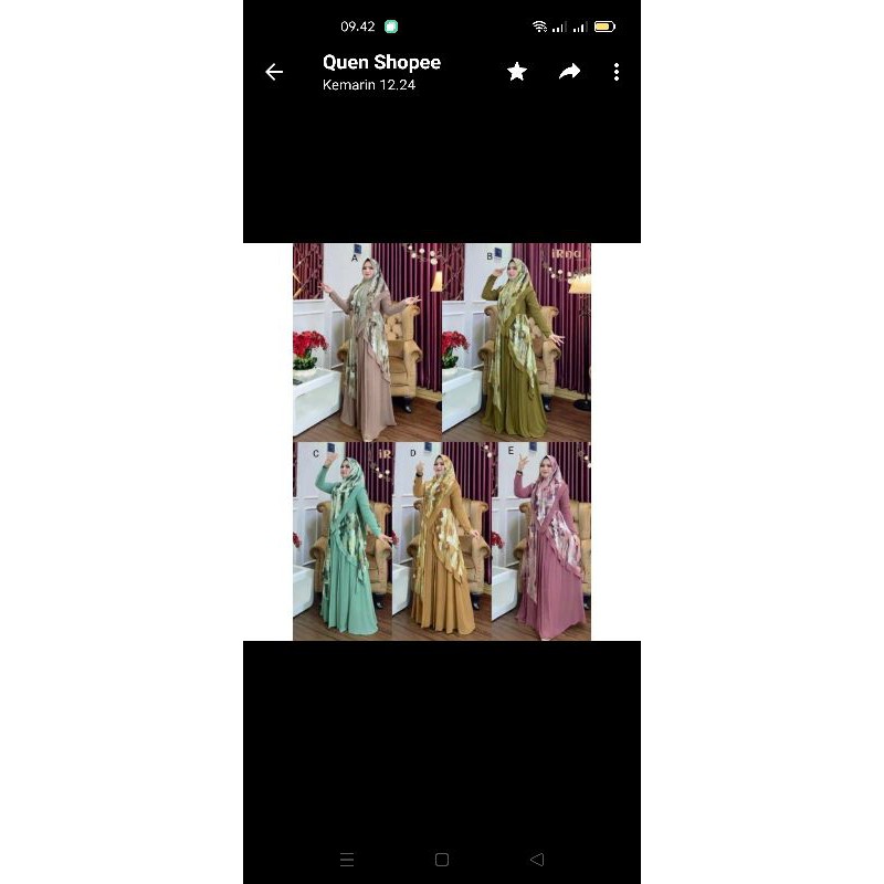 gamis syar'i hanasangka