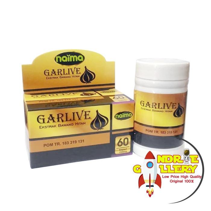 Black Garlic 99 Original Kapsul Ekstrak Bawang Hitam