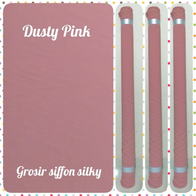 khimar syar'i  pad Antem bahan wolfis grade A-Dusty pink