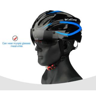  Helm  Sepeda  dengan Visor Magnet Shopee Indonesia