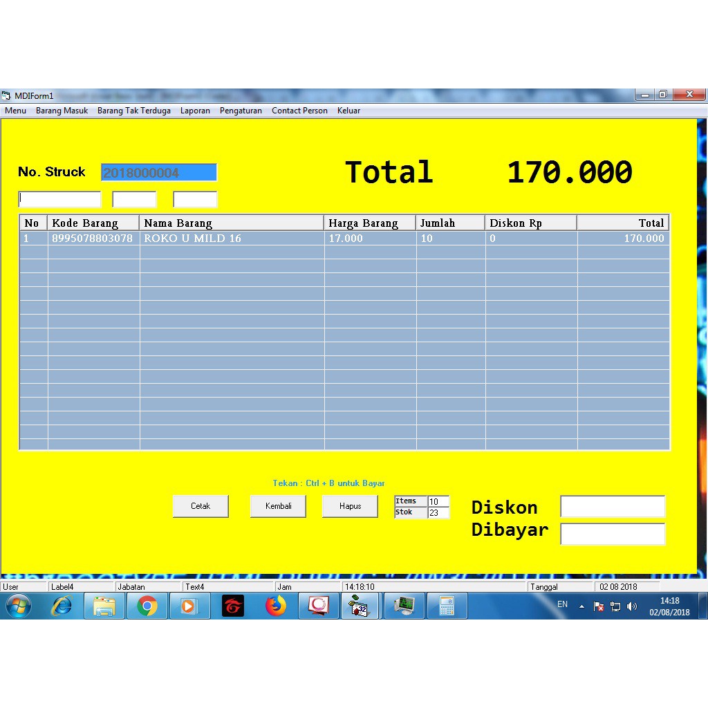 Aplikasi Kasir Cocok untuk Retail, Apotik, Toko Banguan & Klontong