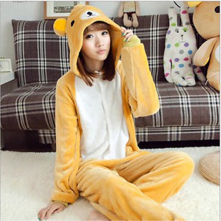 Kostum Pajamas Karakter Costume Rilakkuma Onesie Dewasa Unisex