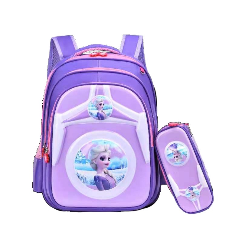 FREE PENSIL CASE - RANSEL 16&quot; UKURAN BESAR TAS ANAK SEKOLAH SD LAKI LAKI GAMBAR  SUPER JAGOAN VALE TIMBUL 3 RESLETING IMPORT + KOTAK PENSIL ( Vale - Badang - Body 16&quot;  )