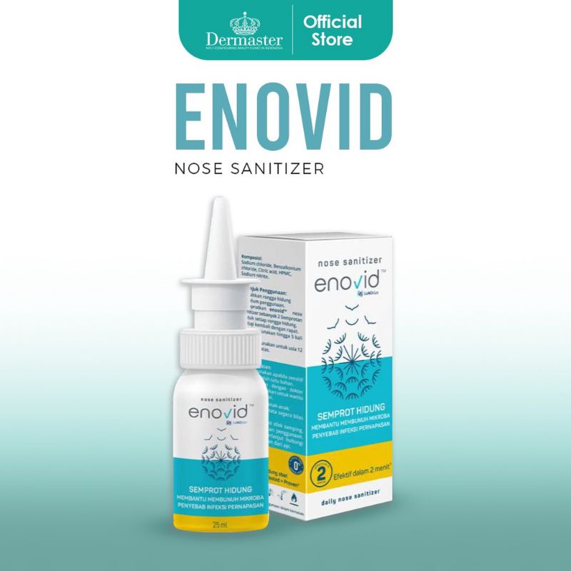 Enovid Nose Sanitizer Dermaster (Spray Anti Covid) ORIGINAL