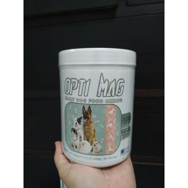 Optimag / Opti Mag Vitamin Protein Untuk Anjing