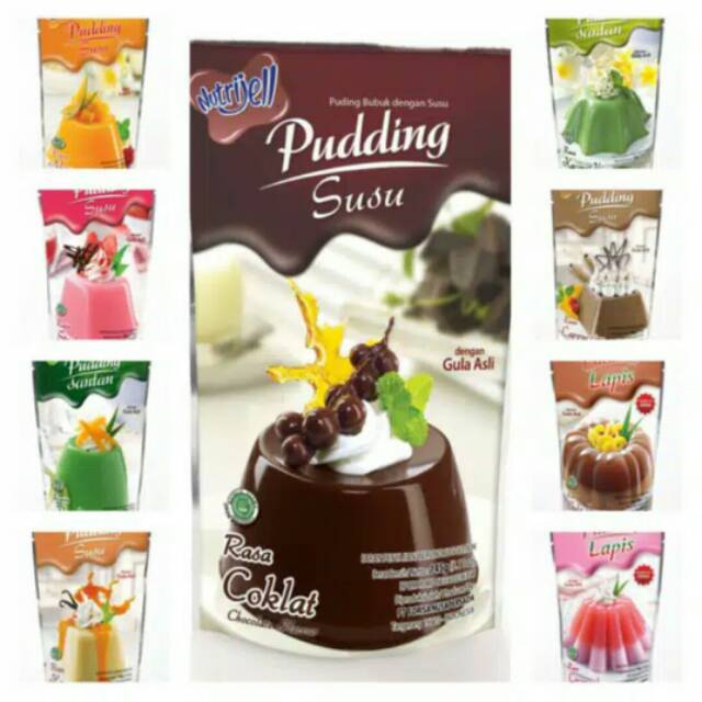 

NUTRIJELL Puding susu santan lapis 130 g