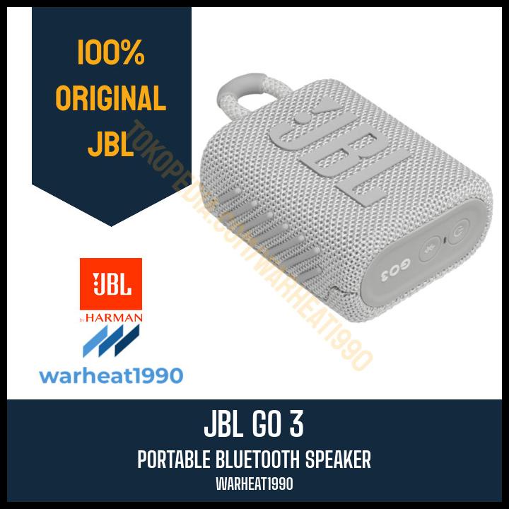 Jbl Go 3 Portable Bluetooth Speaker Harman Kardon Go3 Original