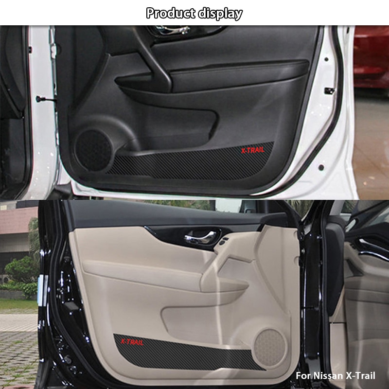 Stiker Pelindung Pintu Mobil Anti Tendangan Untuk Nissan X-Trail X Trail Qashqai J11 2014-2017 2018