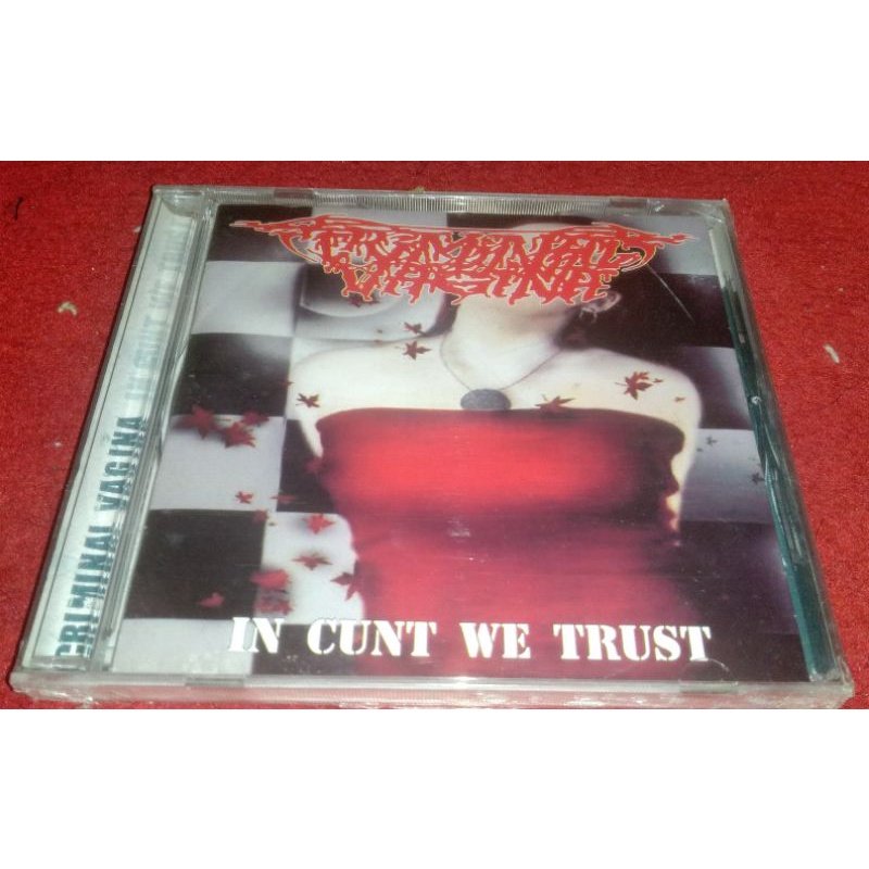 CRIMINAL VAGINA - IN CUNT WE TRUST CD MUSIK ALBUM BAND METAL