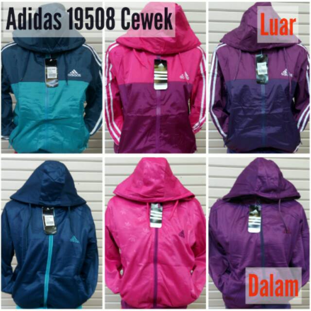 Jaket adidas cewek 19508 grade original import