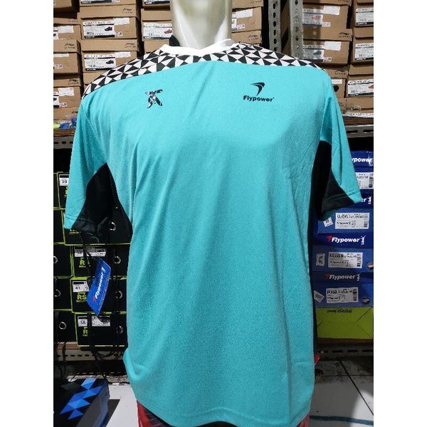 kaos badminton Flypower Rio gold c1