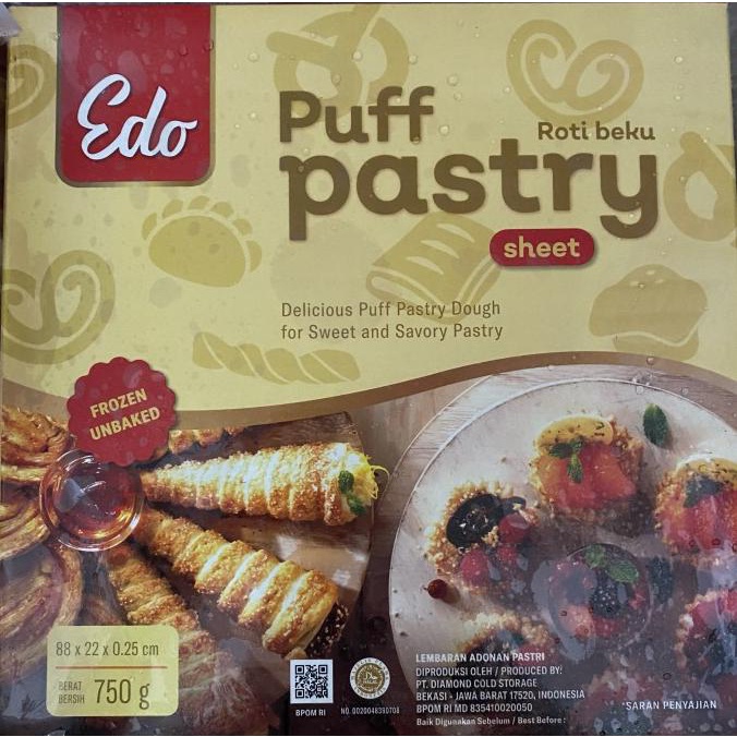 

Edo Puff Pastry 750gr