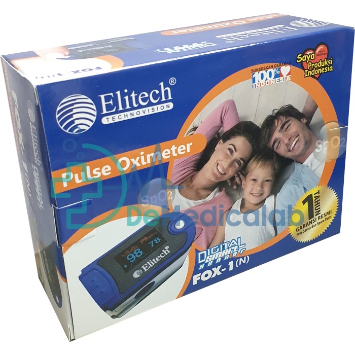 PRODUK TERBAIK - PULSE OXIMETER ELITECH FOX 1 / PULSE OXIMETER ELITECH