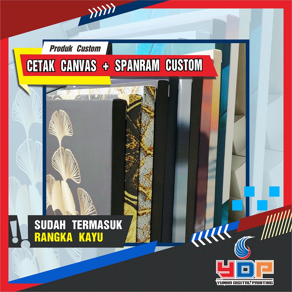 

Cetak Canvas + Spanram Ukuran Custom