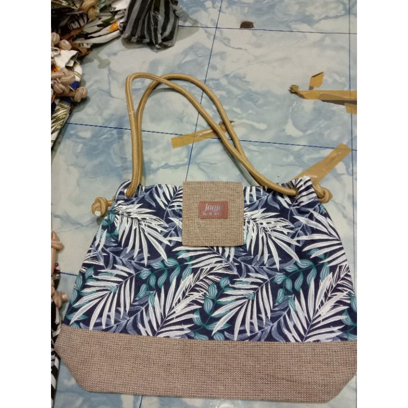 Totte bag wanita/ totte bag kanvas goni /tas kanvas murah jogja