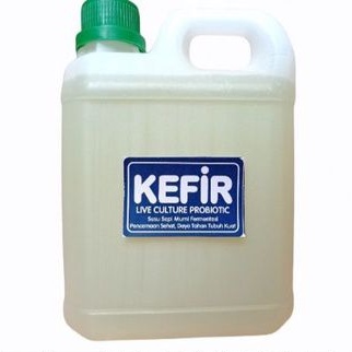 Whey Kefir Bening 1 liter Probiotik Original Minuman Fitness Gym Peternakan Putra Kembar