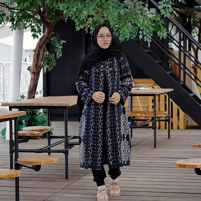 BAJU TENUN TROSO BAJU TENUN JEPARA OUTER TENUN CARDI TENUN OUTER TENUN IKAT CARDI TENUN IKAT