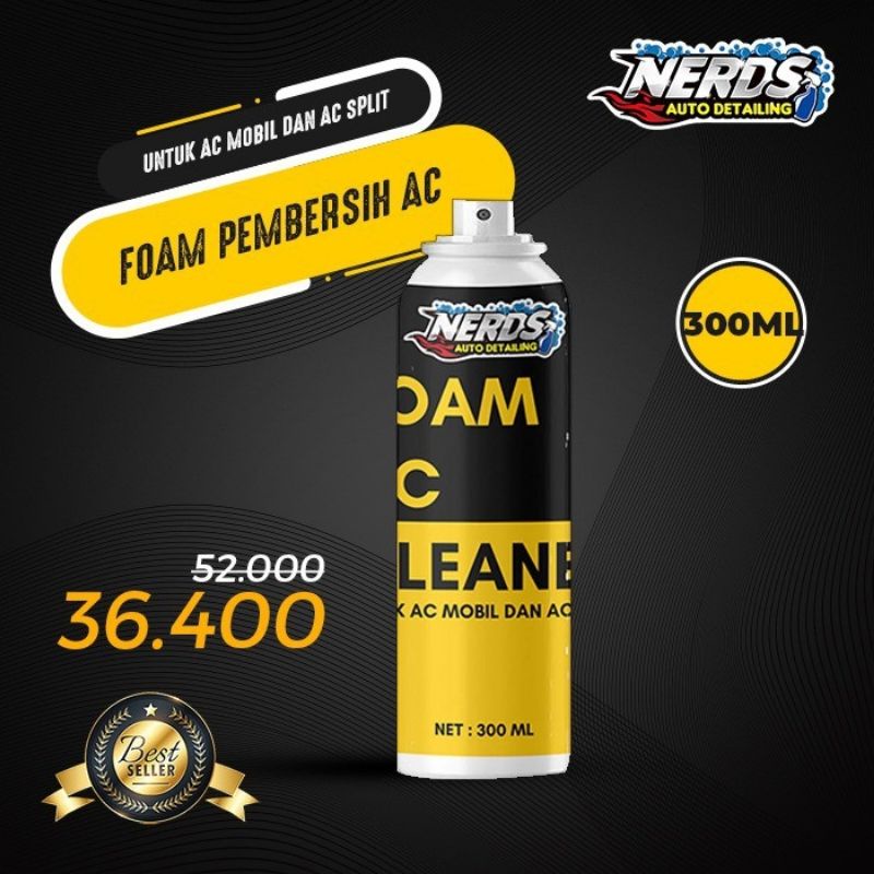 Nerds Foam AC Cleaner (AC split &amp; AC mobil)