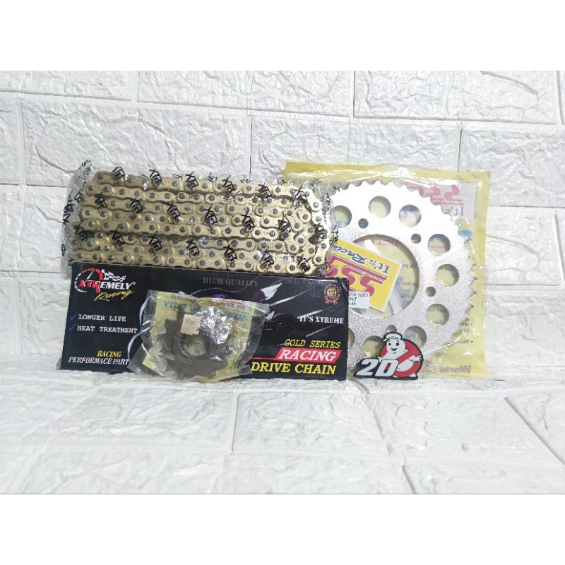 gear gir set sss 428 scorpio rantai xtr xtreme hsbt