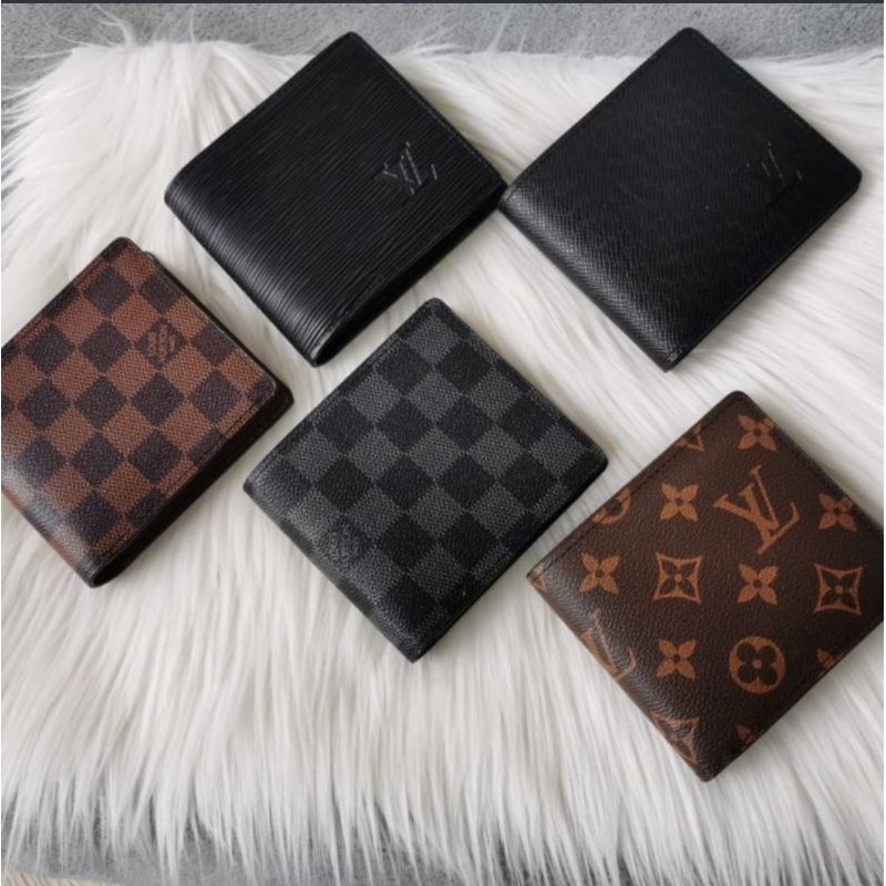 DOMPET LIPAT LV MEN WALLET IMPORT QUALITY