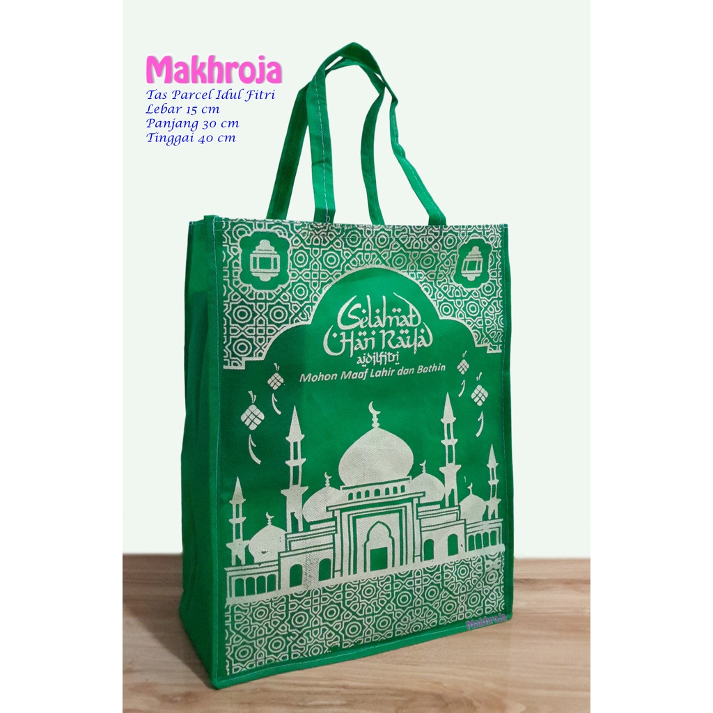 

Tas Pita Kotak Parcel Lebaran Idul Fitri Hijau