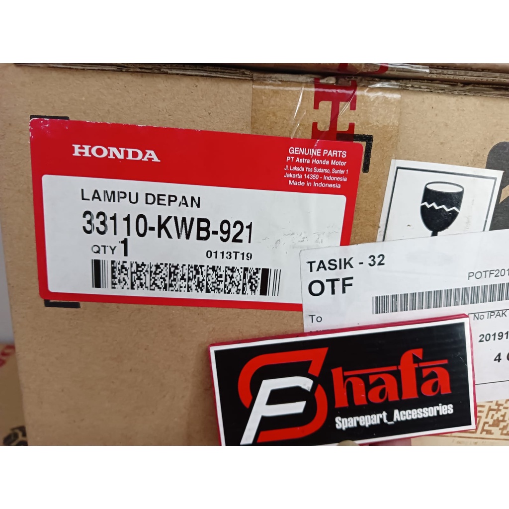 Lampu Depan (Hanya Reflektor) – Blade  33110KWB921