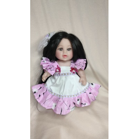 baju boneka reborn, lukthep size 12 inch