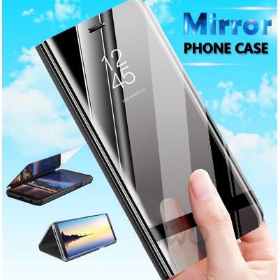 Flip Mirror Case Cover XIAOMI MI MIX 2 3  MI MAX 3 REDMI 5 5+ 6 7 7A 8A MI8 LITE MI9 POCOPHONE F1