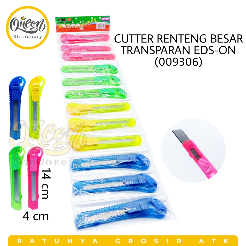 

1 PCS CUTTER RENTENG BESAR TRANSPARAN PEMOTONG / SILET