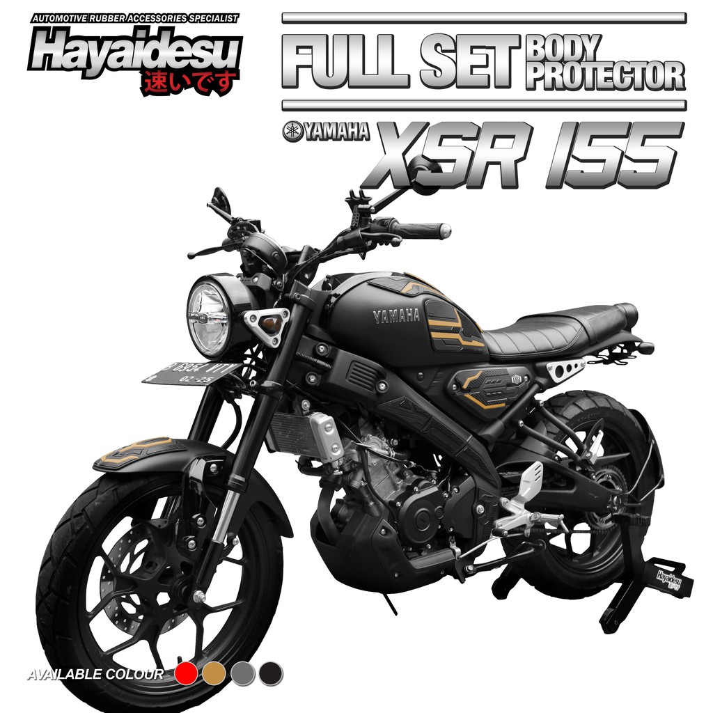 Hayaidesu Body Protector XSR 155 Full Set Cover