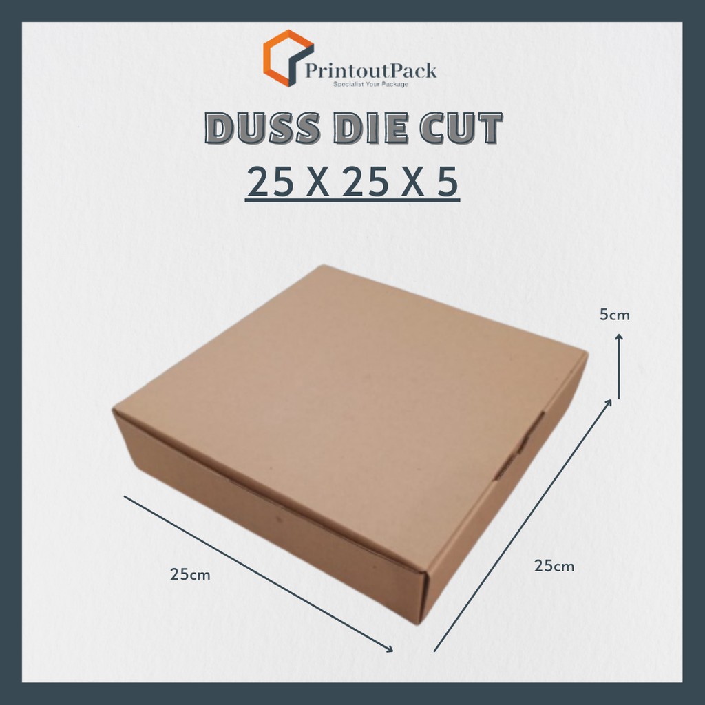

Kardus Die Cut Uk 25x25x5 Dus Pizza/Kardus Aksessoris/Dus Murah