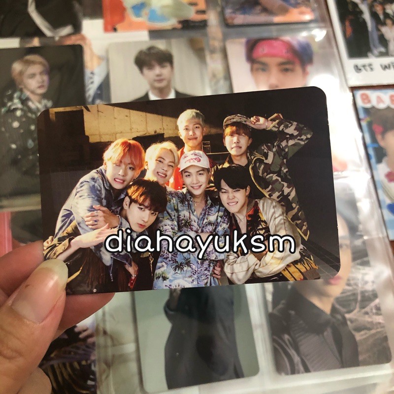 BTS Fire Memories 2016 Photocard PC