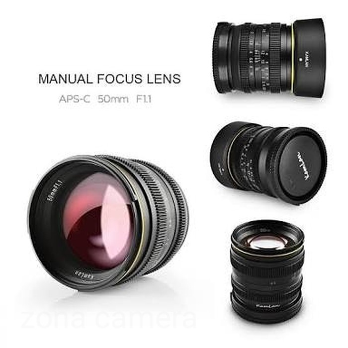 Kamlan 50mm f1.1 APS-C for Fuji