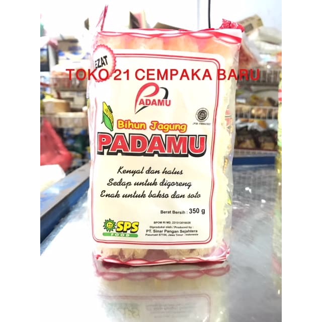 

Bihun Jagung PADAMU 300g | Bihun Mi Mie Soun Sohun So Un Soon Kering