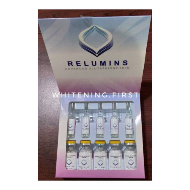 NEW RELUMINS 3000mg WHITENING INJECT WHITENING INFUS  