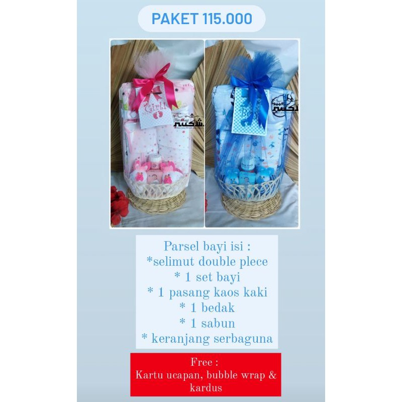 (READY) hampers baby/baby gift set/parsel bayi/ kado bayi/hampers baby/paket kado bayi-7