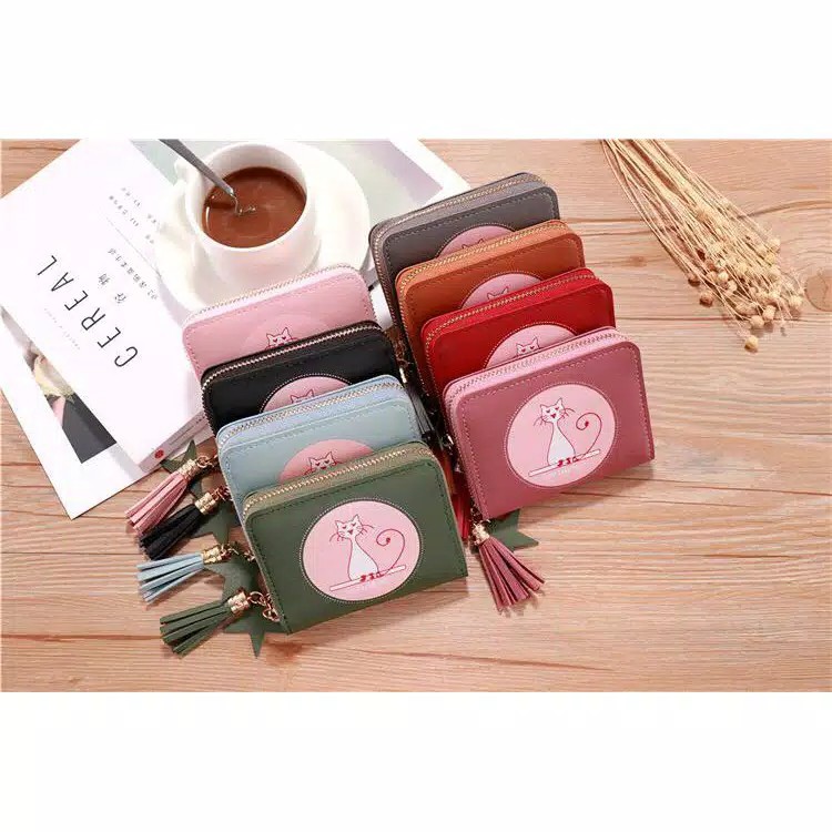 DOMPET WANITA KC008 DOVE DOMPET MINI GRACE KOREAN FASHION TRENDY FASHION WALLET