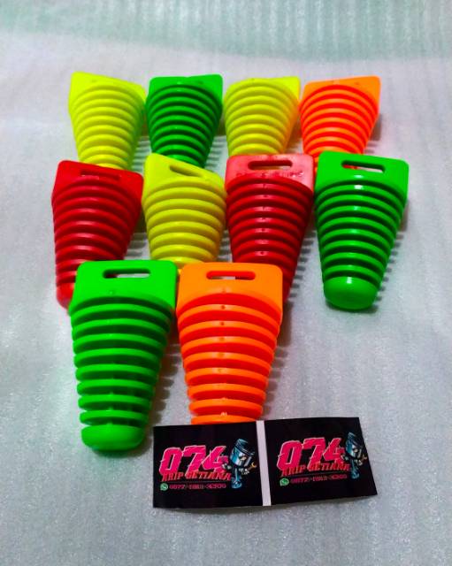 Tutup knalpot karet tutup lubang knalpot racing pnp sliencer lonerider wrx dbs 2T 4T dll-1