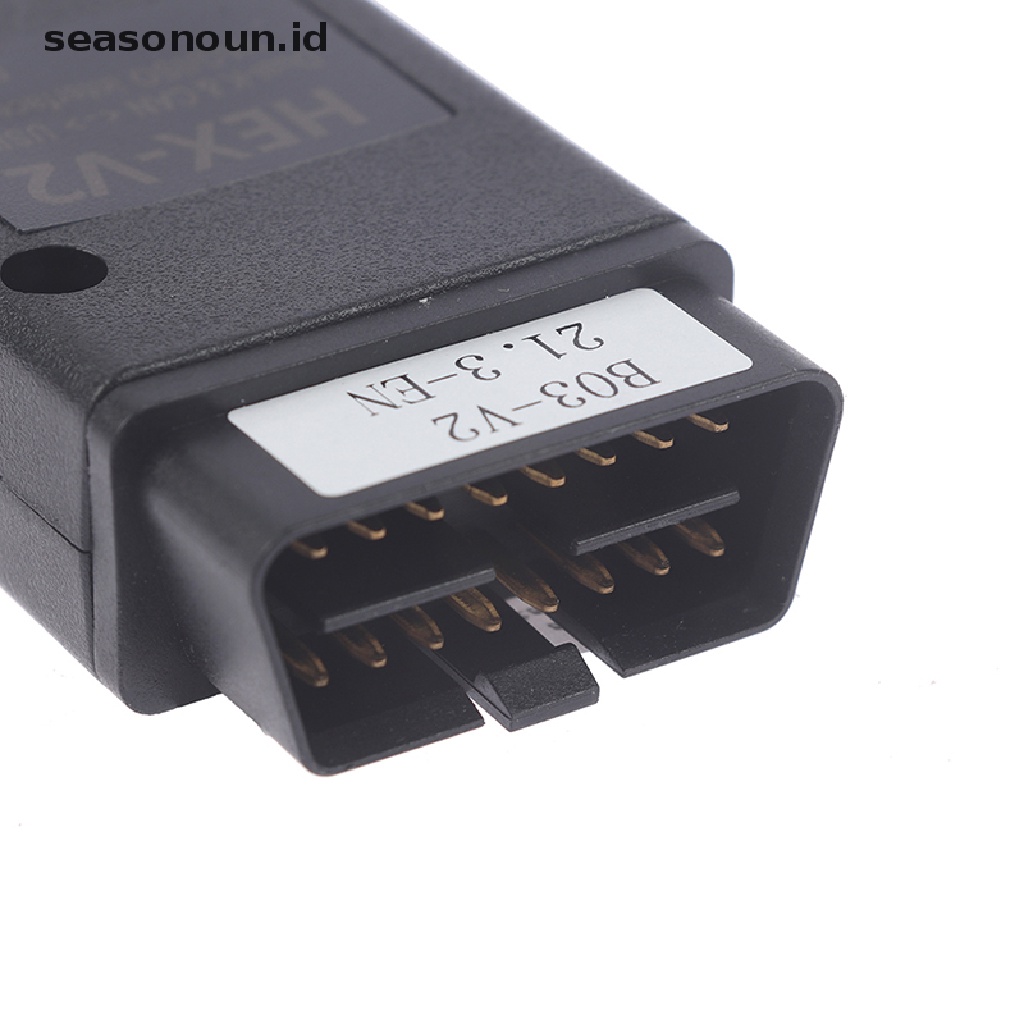 (seasonoun) Alat Scanner HEX V2 Obd2 21.3.0 VAG COM 20.12 Seat ATMEGA162 + 16V8 + FT232RQ