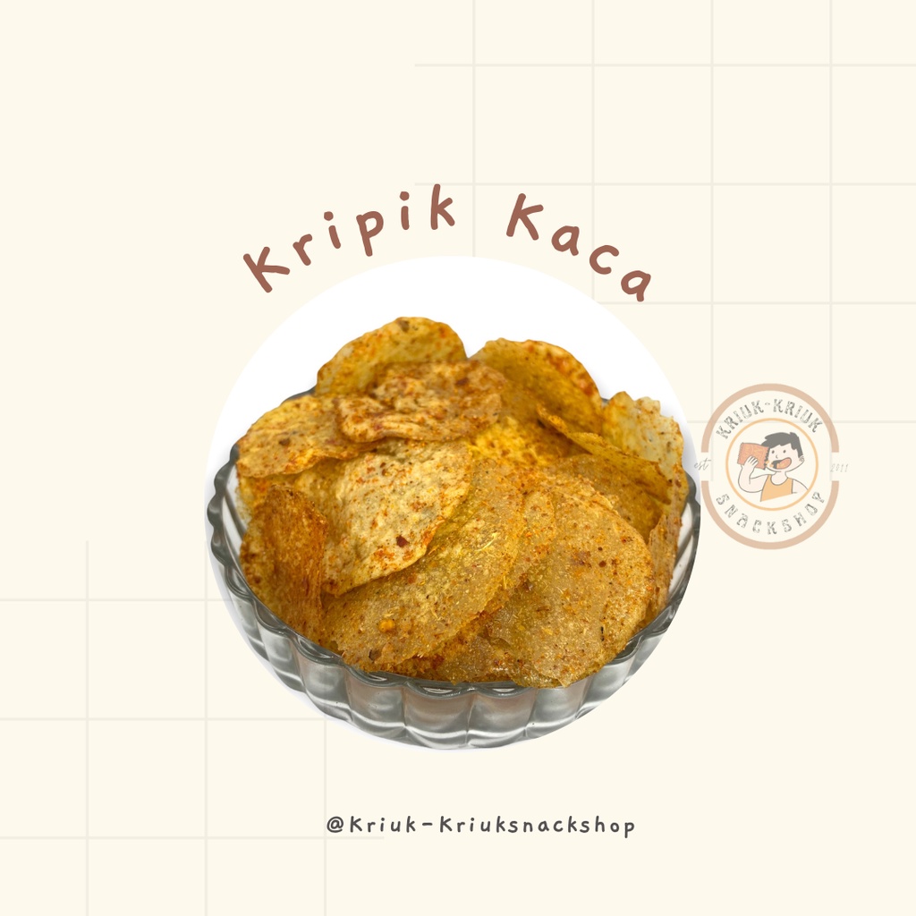 

KRIPIK KACA ORIGINAL ASIN DAN PEDAS [ MURAH//KRIUK-KRIUKSNACKSHOP MALANG