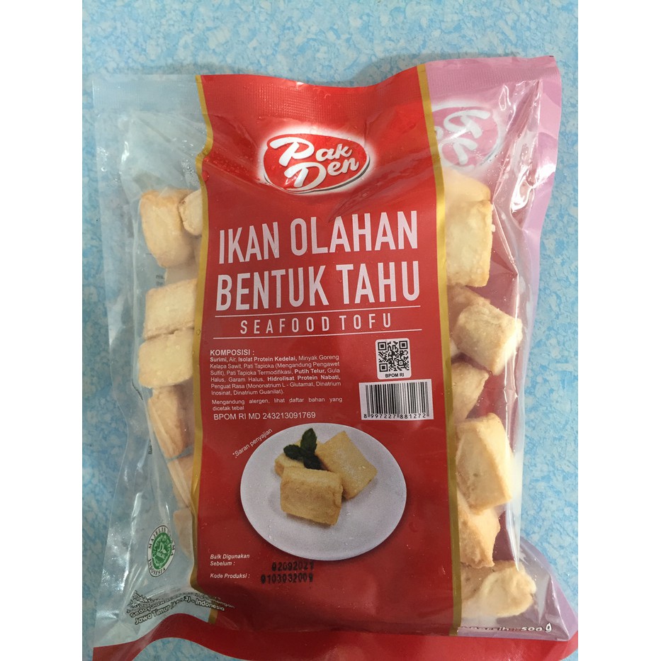 

Pak Den Ikan Tofu 500g