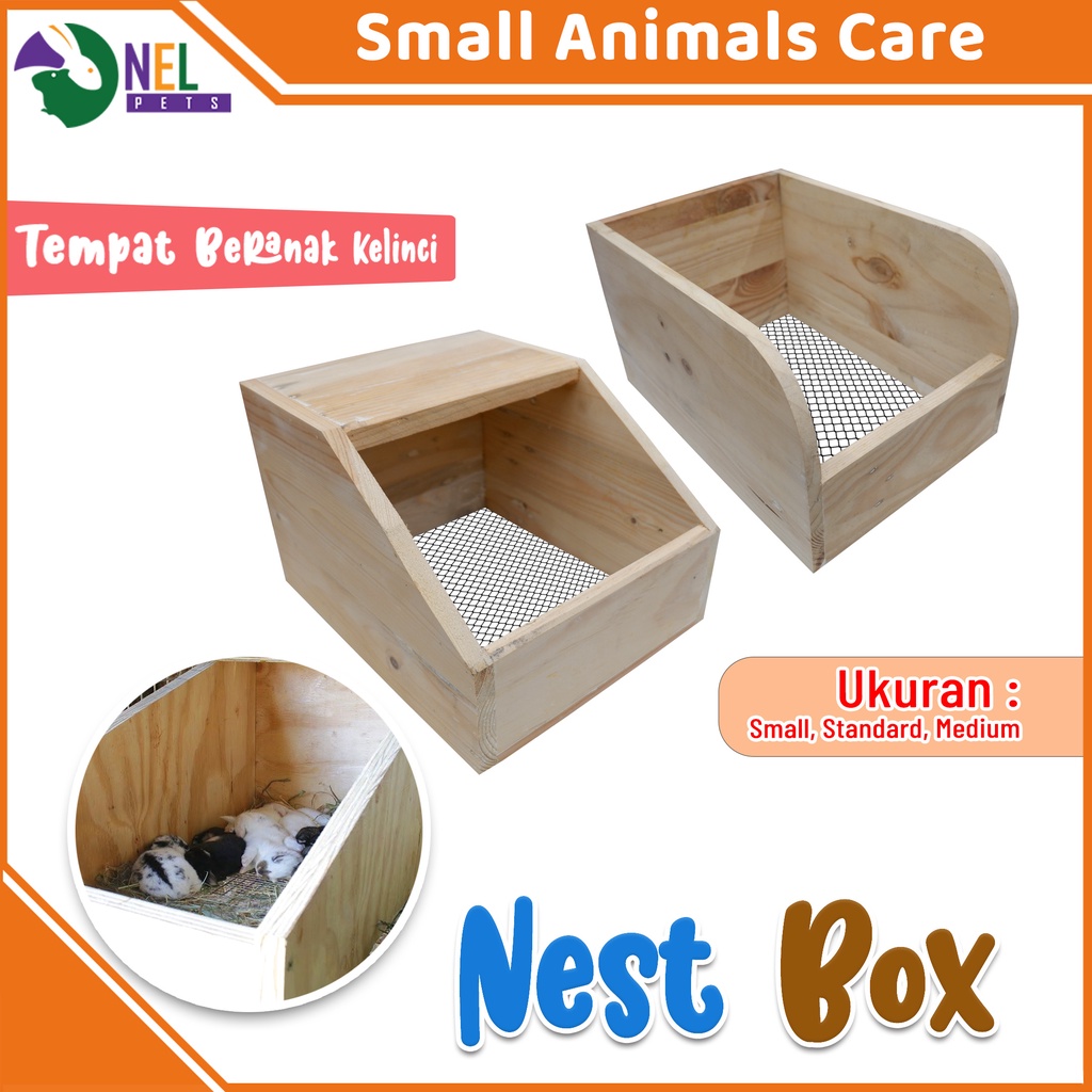 NEST BOX / tempat beranak kelinci