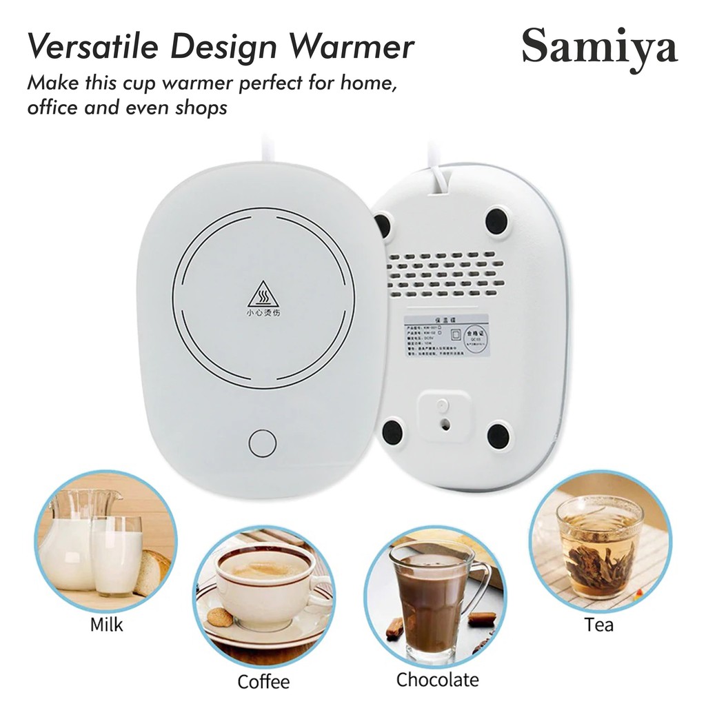 tatakan gelas pemanas coffee cup warmer heating pad / tatakan gelas kopi electric listrik