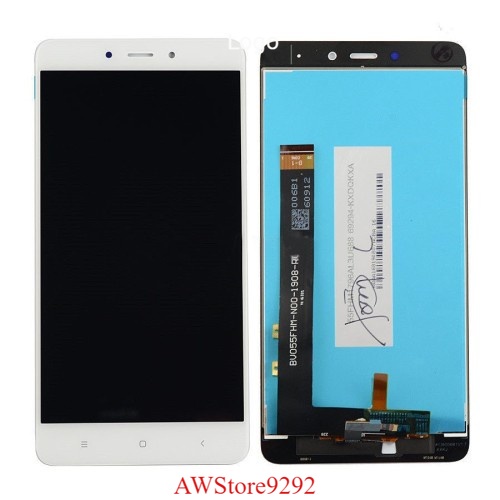 Layar Sentuh LCD TS Touchscreen Fullset XIAOMI REDMI NOTE 4 - BLACK GOLD WHITE