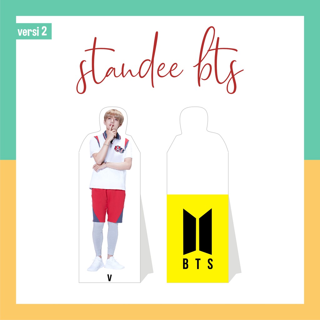 

STANDEE KERTAS BTS VERSI 2 (BACA DESKRIPSI)