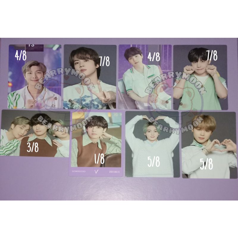 MPC Sowoozo Set swz jimin v jk rm suga jhope jin