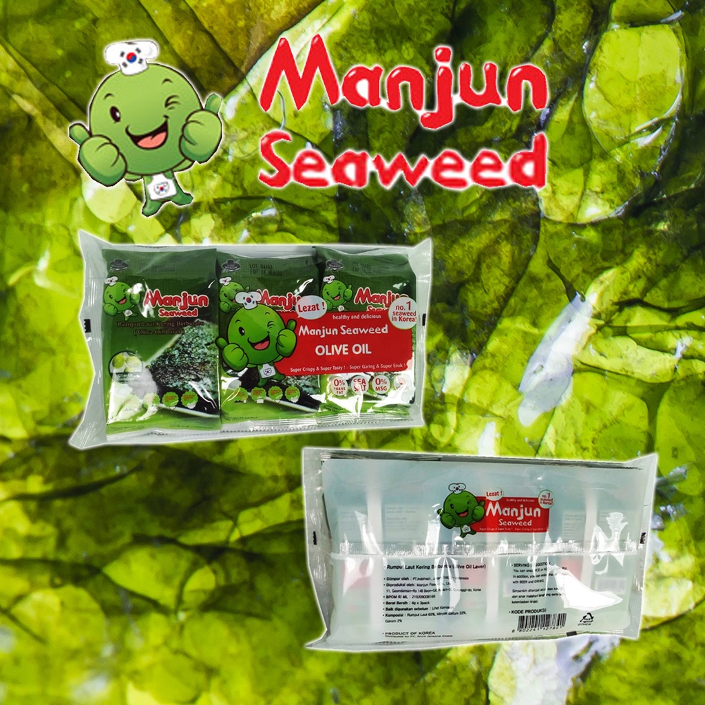 

MANJUN SEAWEED OLIVE OIL 3x4g
