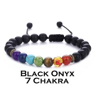  Gelang  7  Chakra  Energy Healing Adjust Rope GCK1 